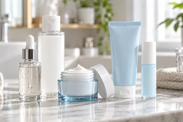 Hyaluron-Produkte aus der Drogerie mit Serum, Creme und Pflegeprodukten im Vergleich